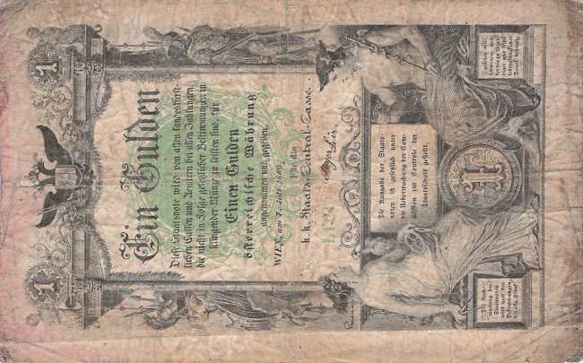 1 Gulden P.A150 1866